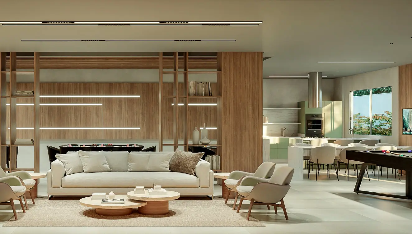 Espaço Gourmet com Jogos